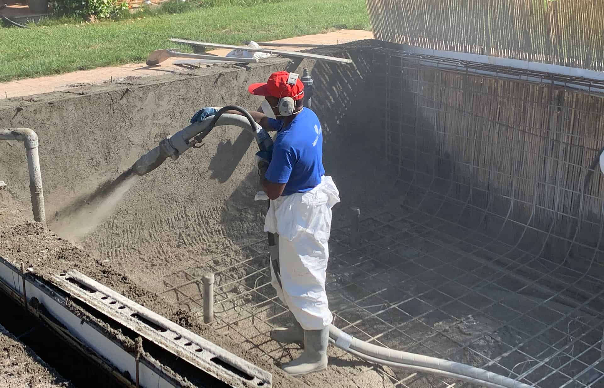 Travaux piscine