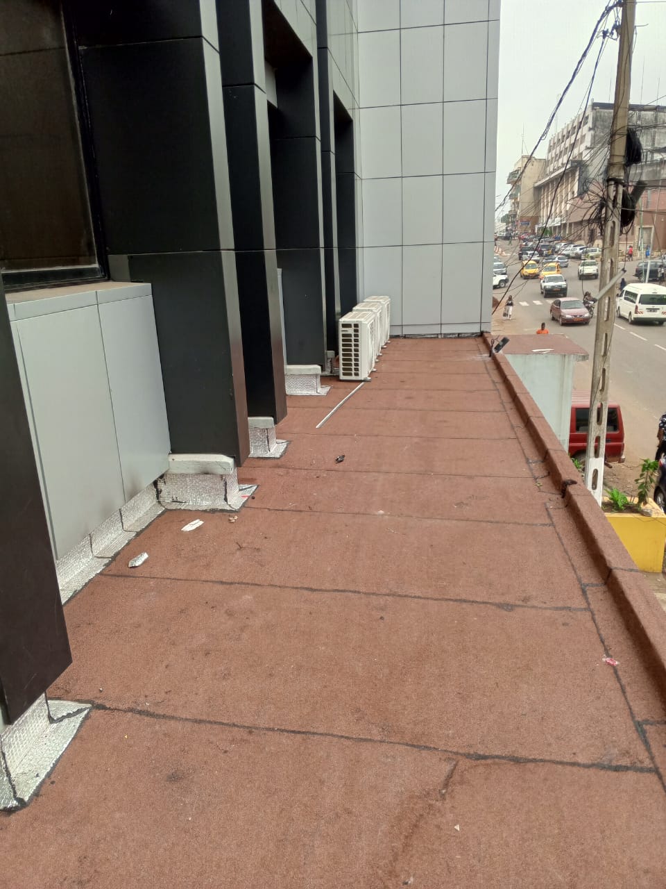 Exemple de terrasse étanche